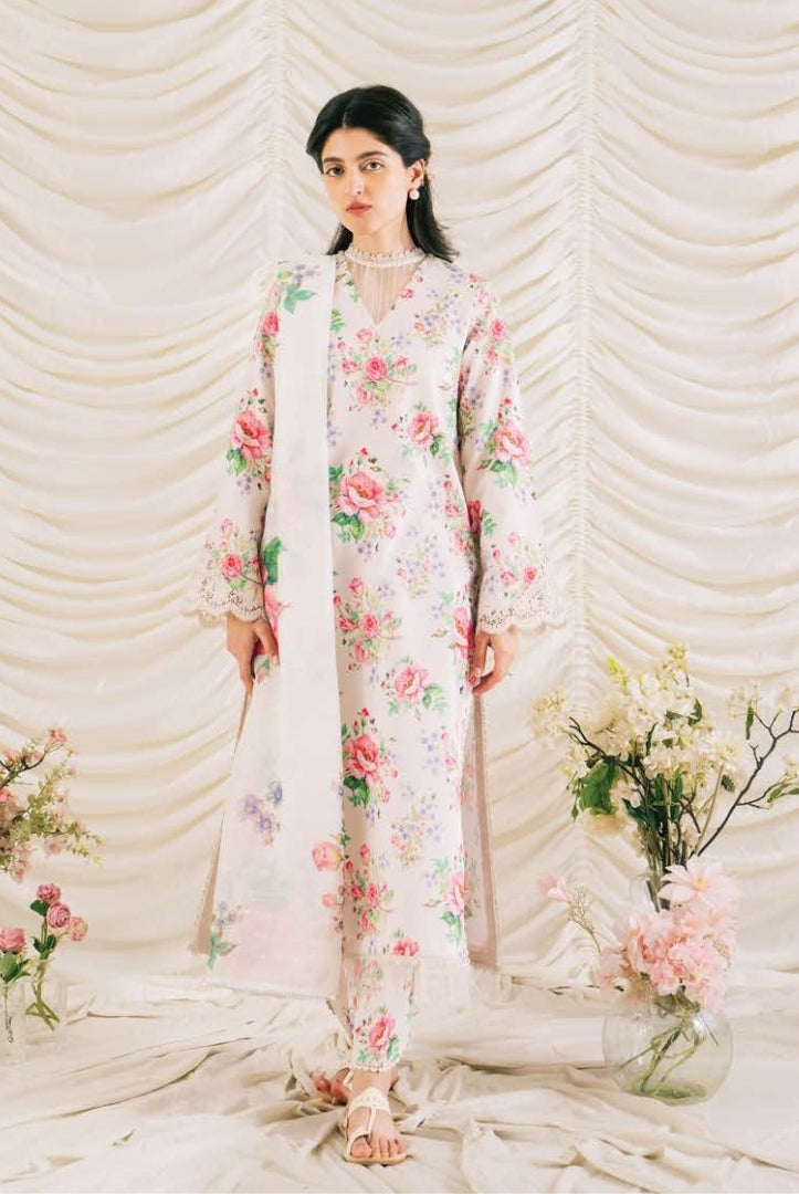 Rinesa By Ayzel 3 Piece Stitched Suit - KARA