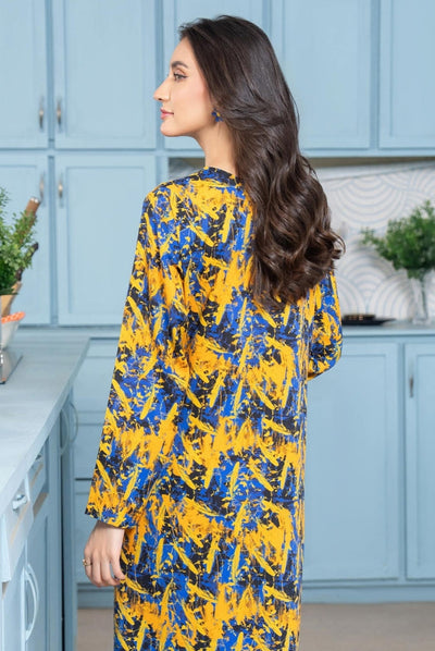 2 Piece Stitched Linen Suit From Manan By Binaas - 06