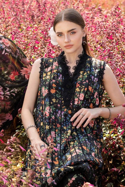 3 Piece Stitched Printed Lawn Suit From Maria.B M.Prints Spring Summer'25 Collection - 06
