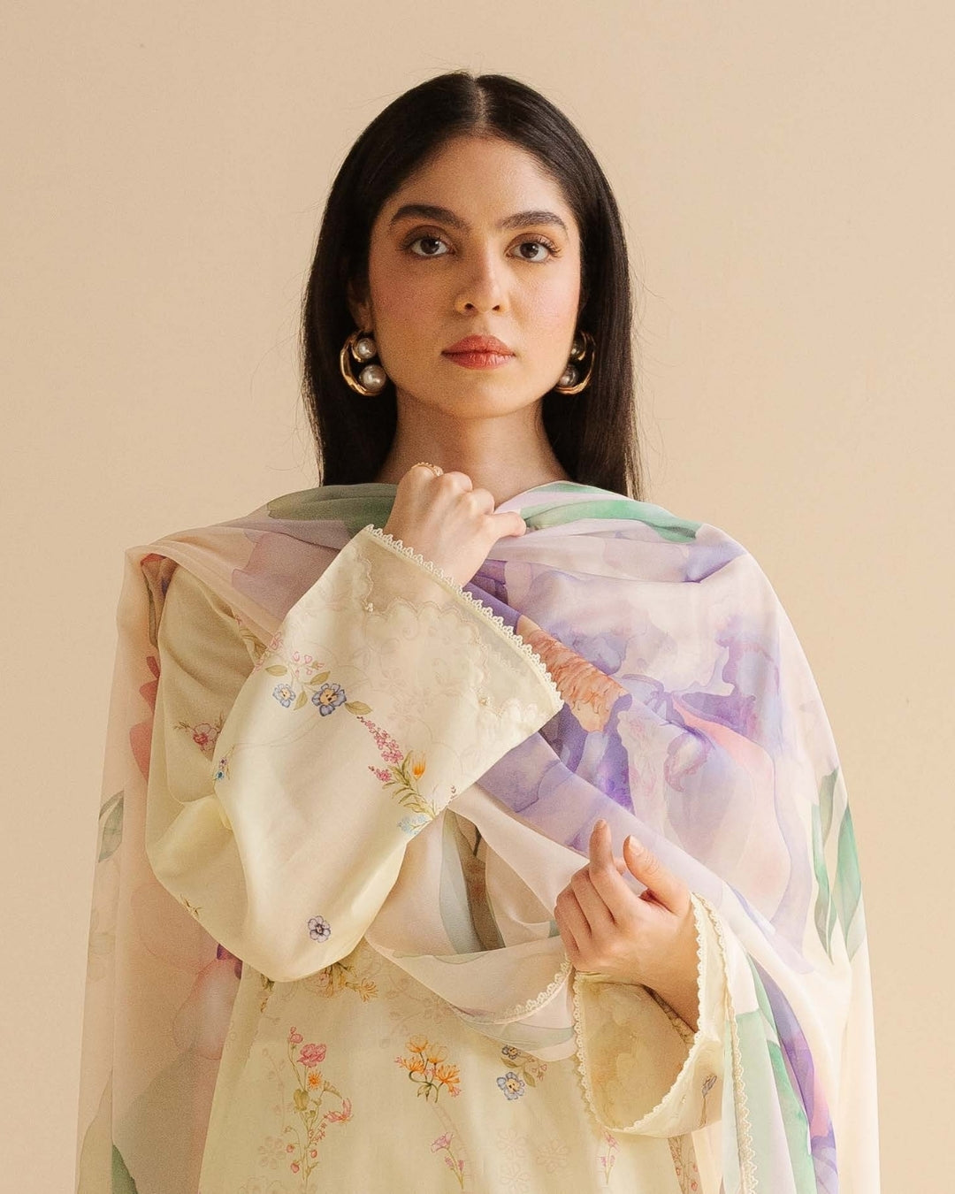 Coco Prints Drop Two By Zara Shahjahan 3 Piece Stitched Suit - 06