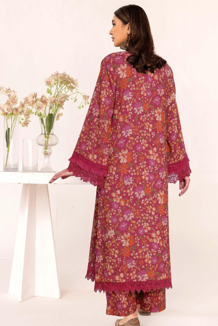 2 Piece Stitched Printed Winter Suits Collection From Inaaya By Johra - 06