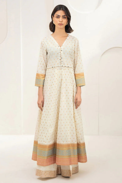 2 Pc Stitched Printed Lawn Suit By Limelight Summer Collection - 06