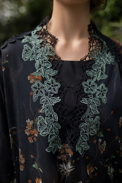 3 Piece Stitched Embroidered Printed Lawn Suit From Sobia Nazir Basics'25 Collection - 06