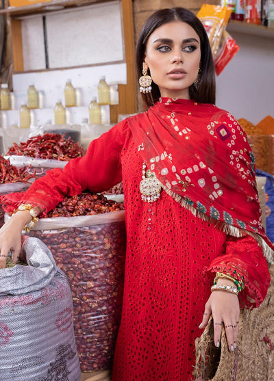 Nureh Bazaar 3 Piece Stitched Suit - 01