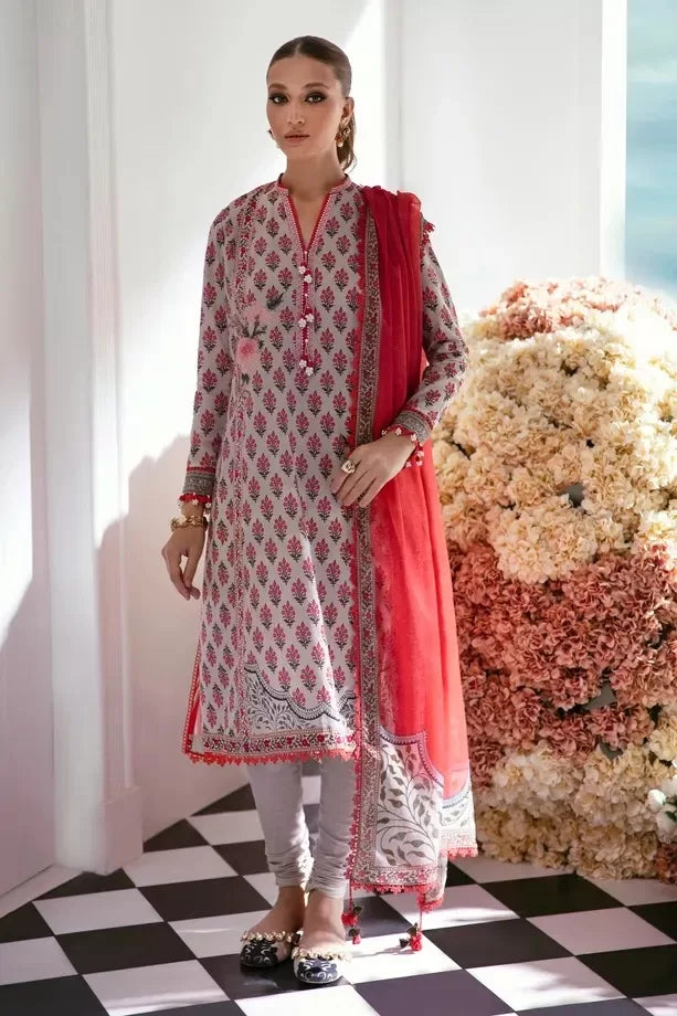 2 Piece Stitched Suit By Sana Safinaz Mahay - 33