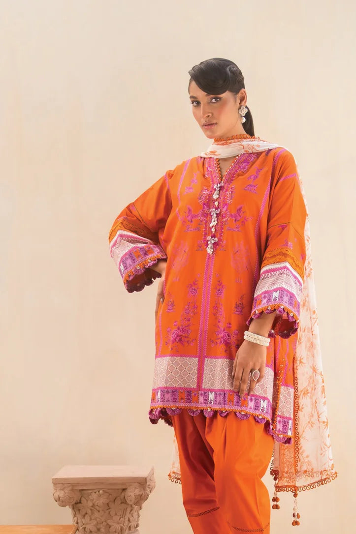 Muzlin By Sana Safinaz 3 Piece Stitched Suit - 25