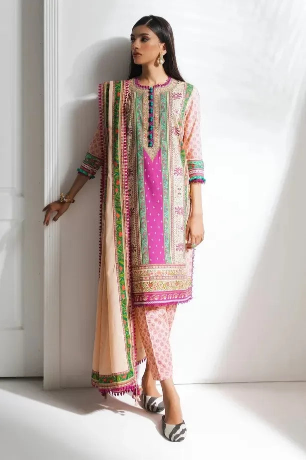 3 Piece Stitched Suit By Sana Safinaz Mahay - 35