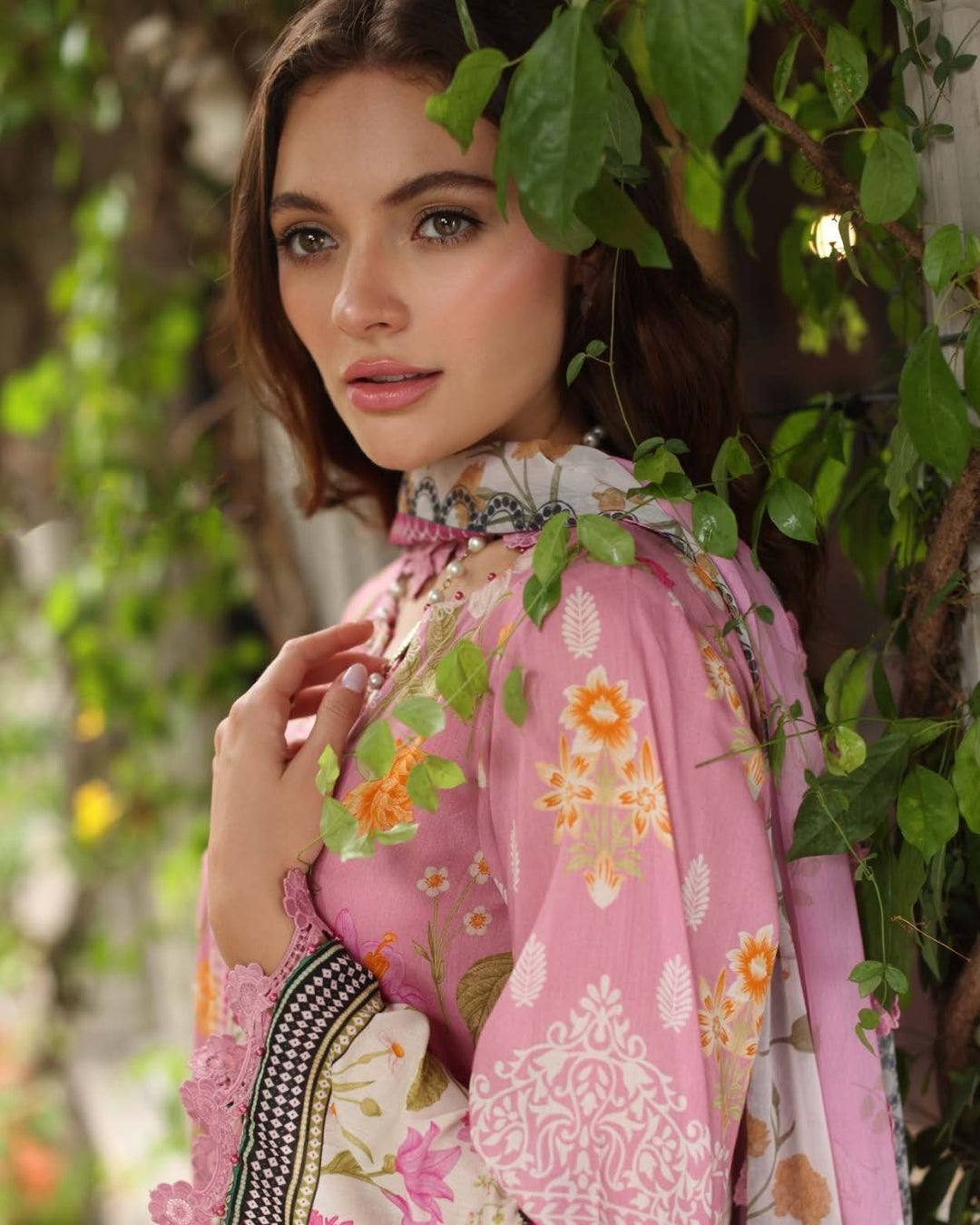 3 Piece Stitched Embroidered Chikankari Lawn Suits from Aafreen By Riaz Arts - 02