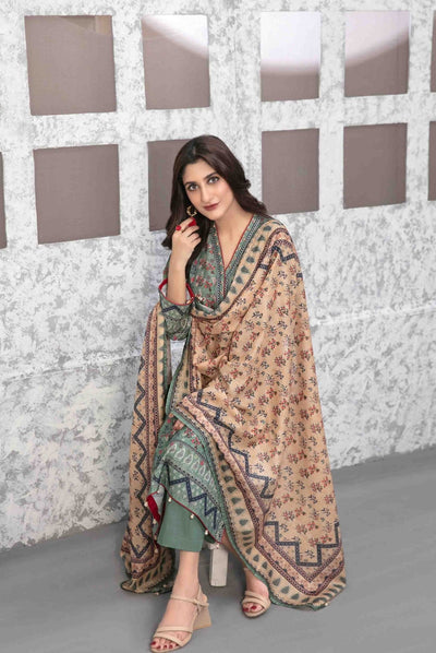 Tawakkal Milan 3 Piece Stitched Suit - 07