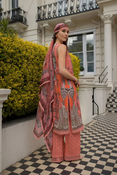 3 Piece Stitched Embroidered Printed Lawn Suit From Sobia Nazir Basics'25 Collection - 07