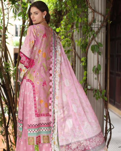 3 Piece Stitched Embroidered Chikankari Lawn Suits from Aafreen By Riaz Arts - 02