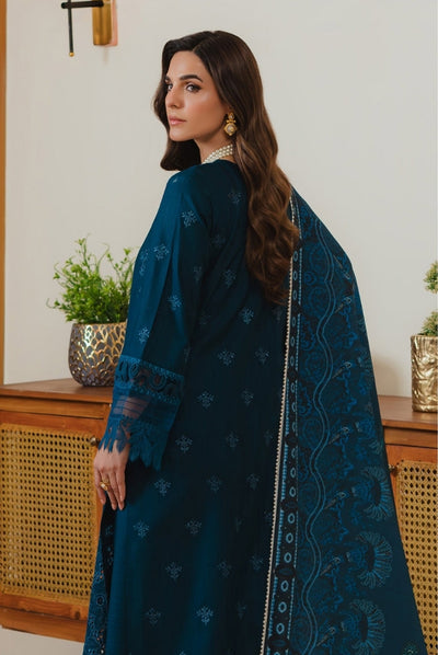 3 Pc Stitched Embroidered Khaddar Winter Collection'24 From Stella By Mahnur - MEHR