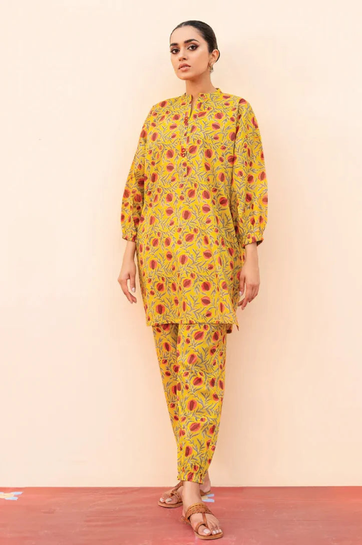 Sahar Print Edit 2 Piece Stitched Suit - 08