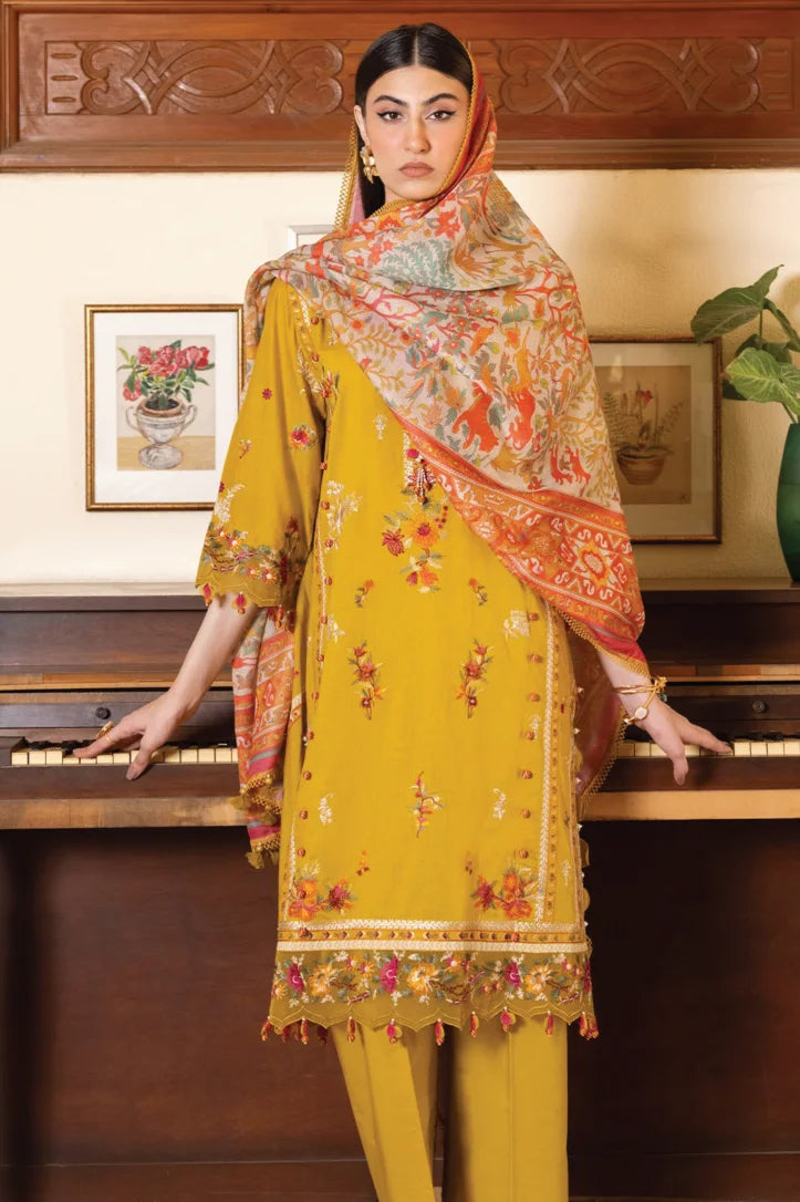 Muzlin By Sana Safinaz 3 Piece Stitched Suit - 28