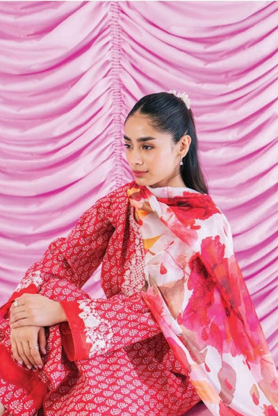 Rinesa By Ayzel 3 Piece Stitched Suit - DINA