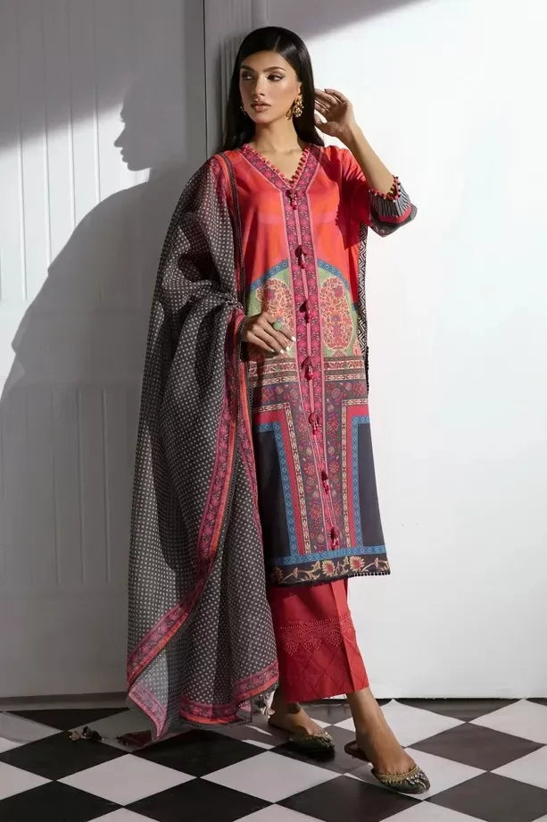 3 Piece Stitched Suit By Sana Safinaz Mahay - 42
