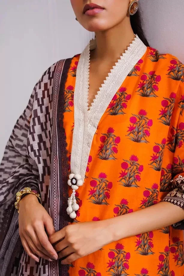 2 Piece Stitched Suit By Sana Safinaz Mahay - 44