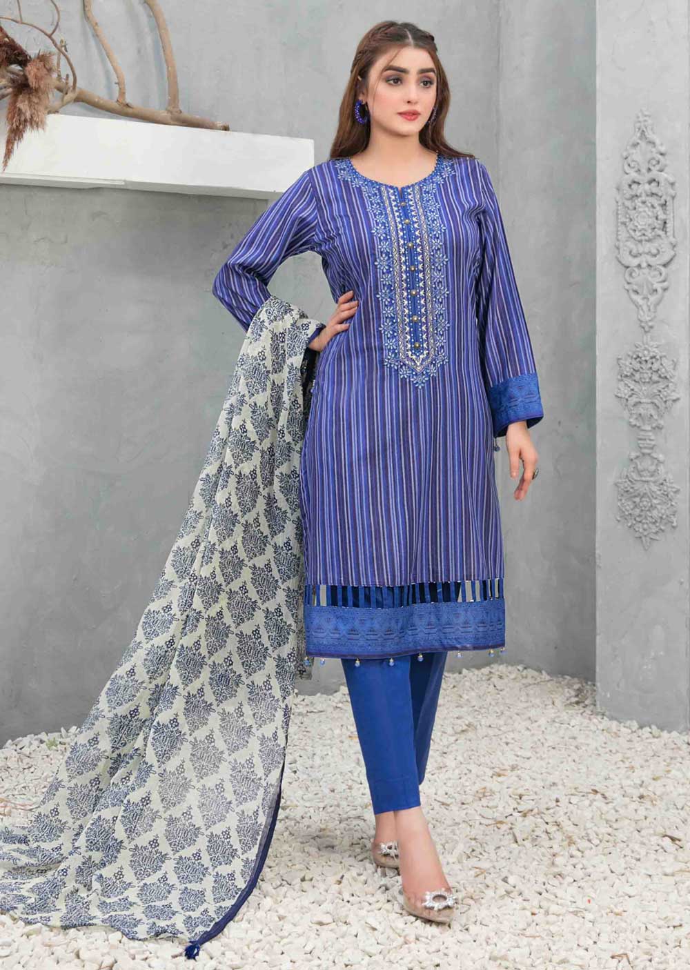 Tawakkal Tiana 2 Piece Stitched Suit - 03