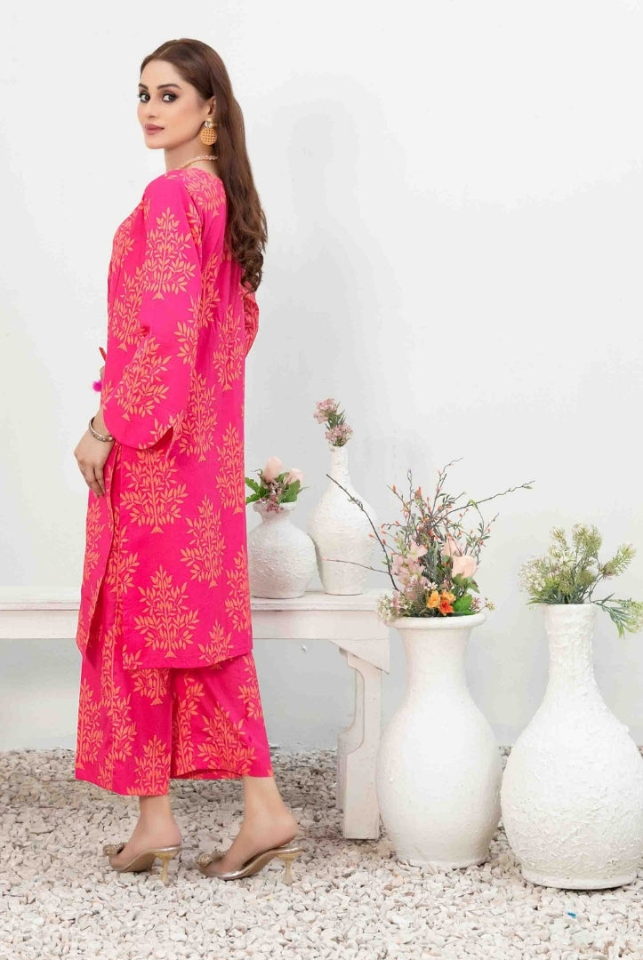 2 Piece Stitched Digital Printed Lawn Suit From Nada By Tawakkal - 09