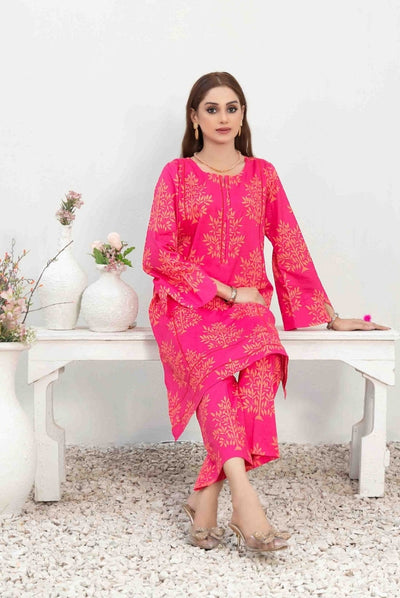 2 Piece Stitched Digital Printed Lawn Suit From Nada By Tawakkal - 09