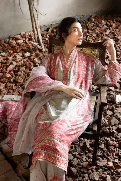 3 Piece Stitched Karandi Printed Suits Collection From Fall Edit '24 By Sobia Nazir - 09