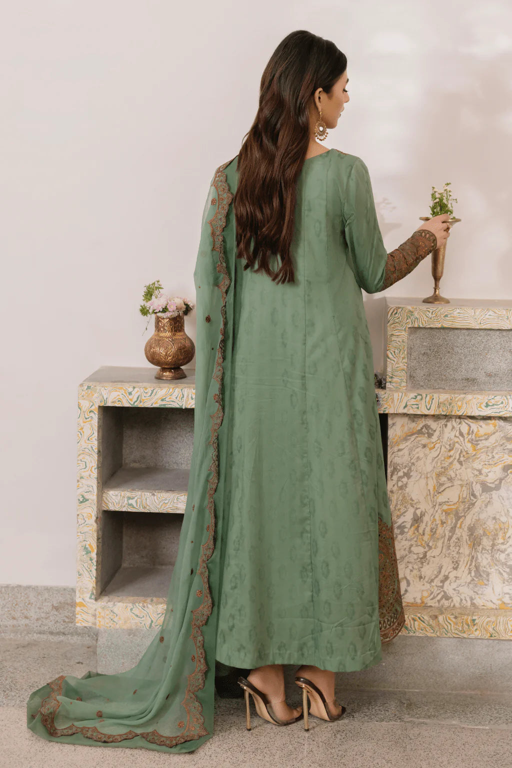 Dastaan By Iznik 3 Piece Stitched Suit - AIDAH