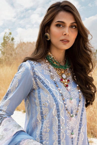 Saira Shakira 3 Piece Luxury Lawn Collection'25-NADINE-A