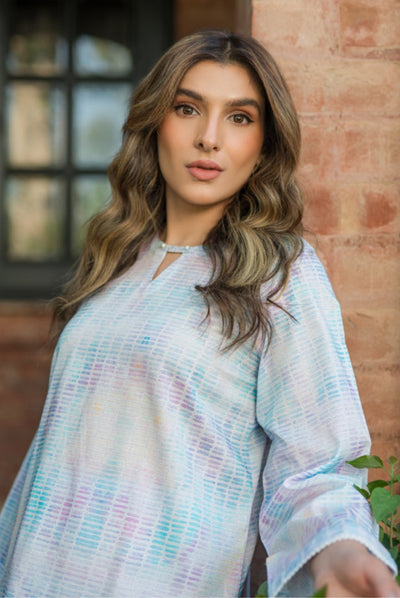 2 Piece Digital Printed Stitched Lawn Suit | Spring Summer'24 Collection By Sahar - 02