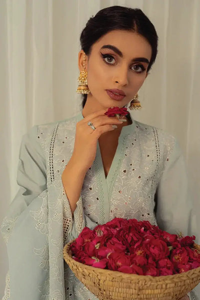 Cross Stitched 3 Piece Stitched Suit - 04