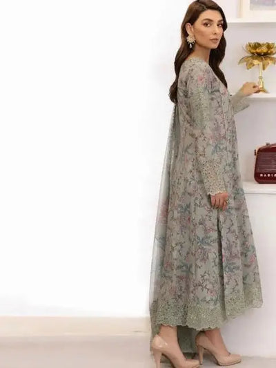 Dastaan By Iznik 3 Piece Stitched Suit - BADAR