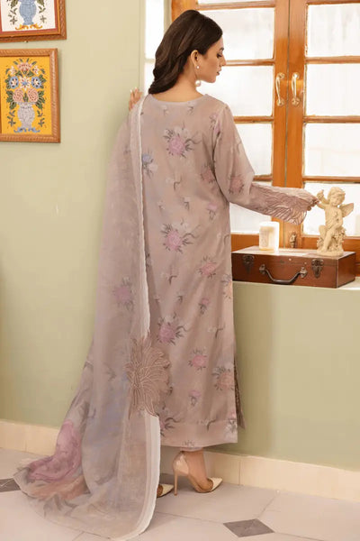 Dastaan By Iznik 3 Piece Stitched Suit - SHIMAZ
