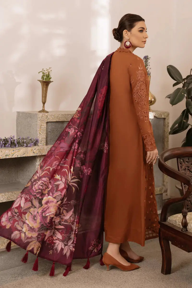 Dastaan By Iznik 3 Piece Stitched Suit - TIRAQ