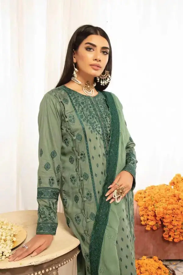 Johra Chaap 3 Piece Stitched Suit – 01