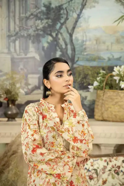 Laaj By Johra 2 Piece Stitched Suit – 02