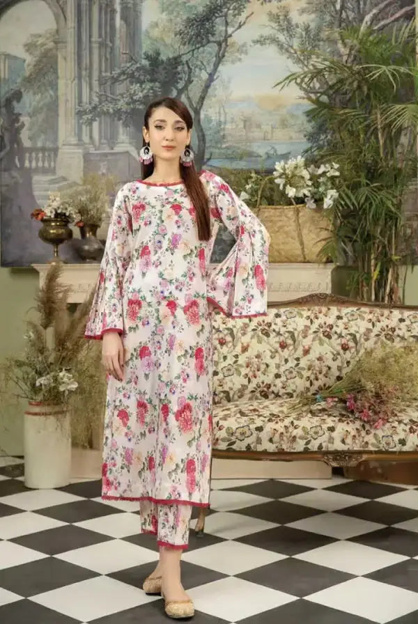 Laaj By Johra 2 Piece Stitched Suit – 05