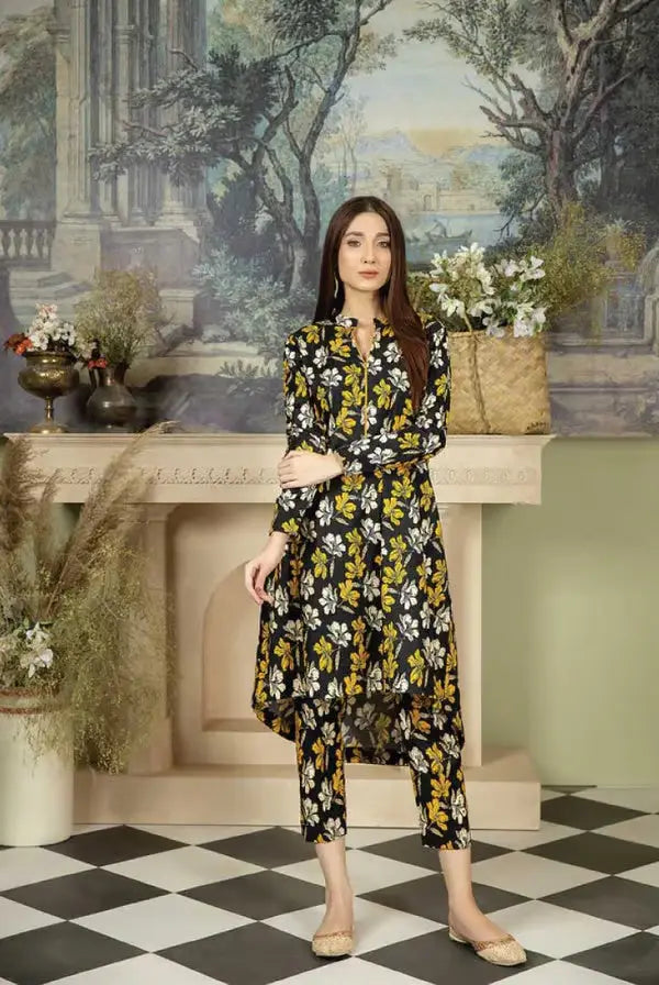 Laaj By Johra 2 Piece Stitched Suit – 09