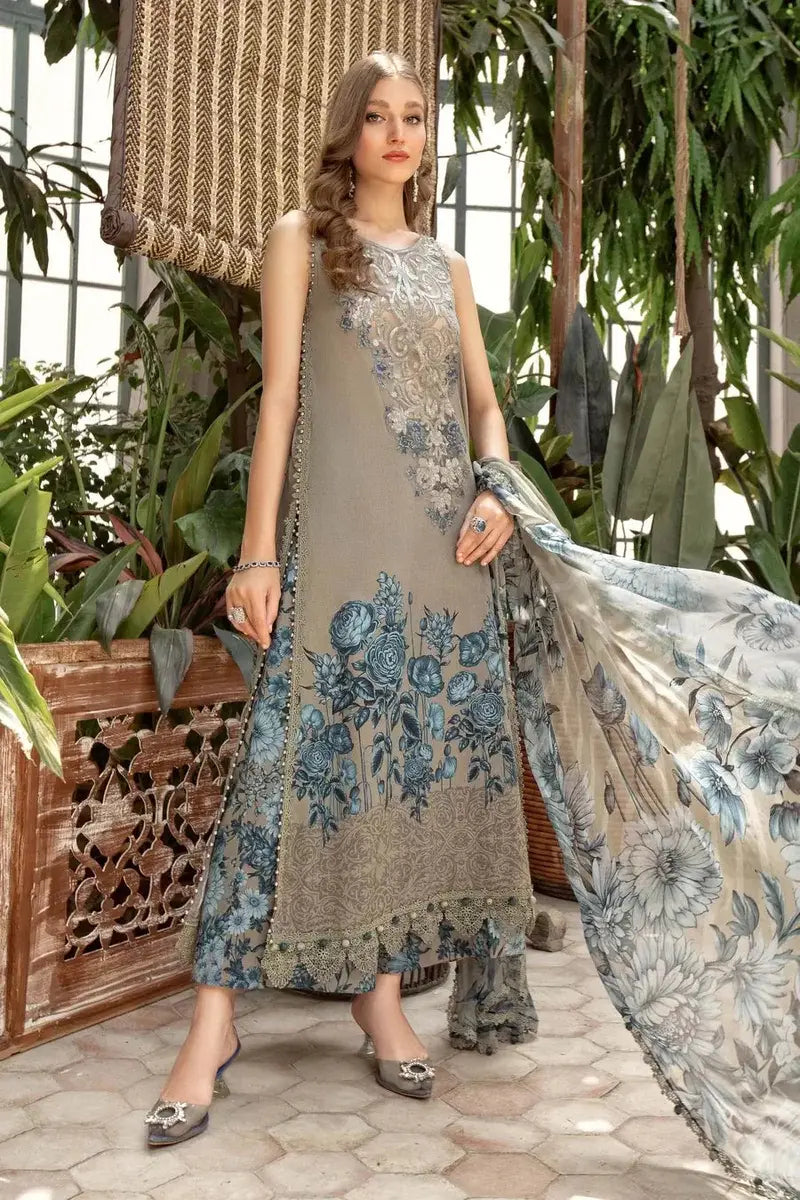 Maria.B M.Prints 3 Piece Stitched Suit - 19