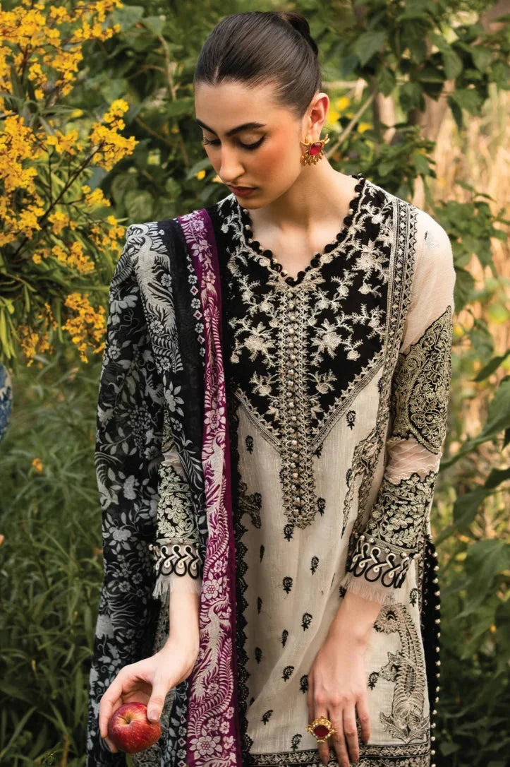 Muzlin By Sana Safinaz 3 Piece Stitched Suit - 06