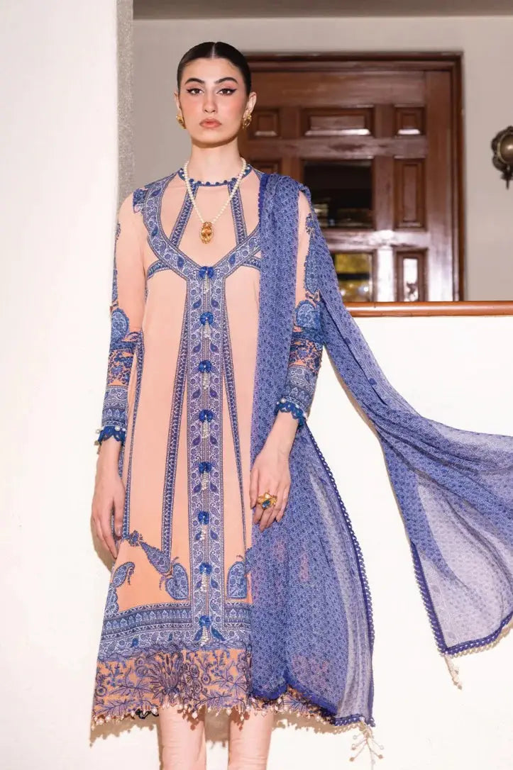 Muzlin By Sana Safinaz 3 Piece Stitched Suit - 16