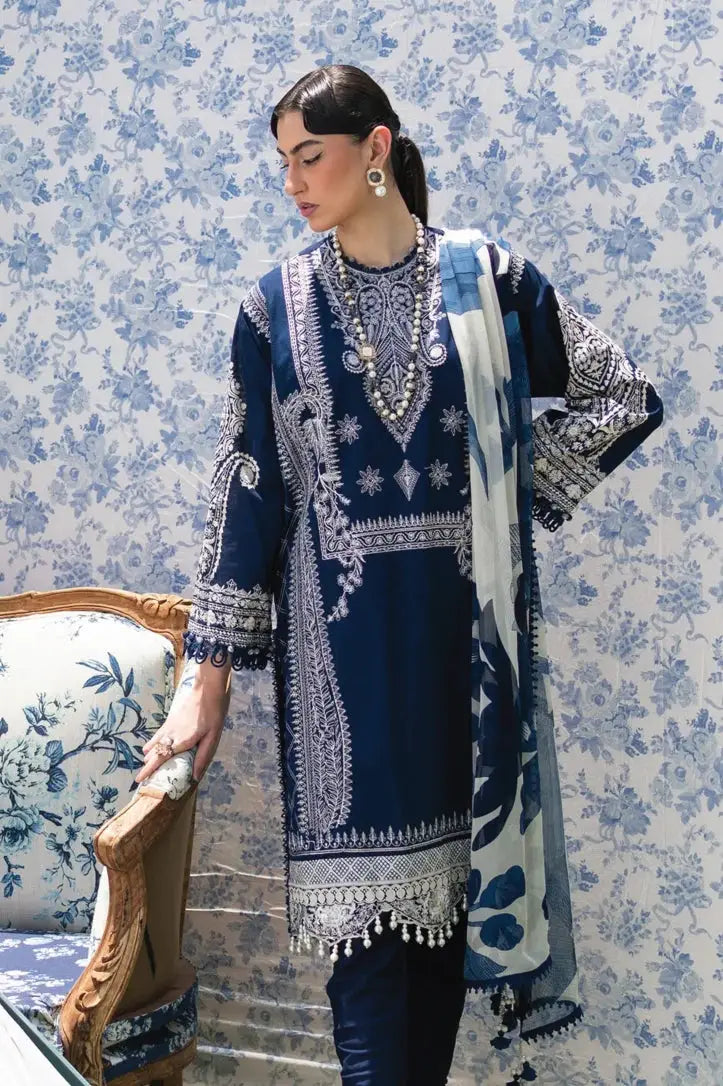 Muzlin By Sana Safinaz 3 Piece Stitched Suit - 36