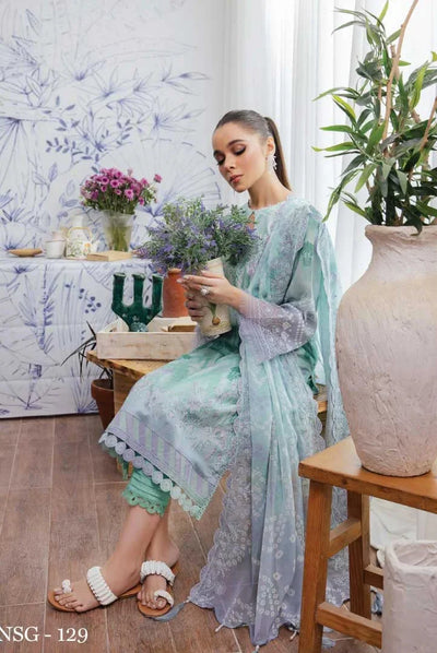 Nureh Gardenia 3Piece Stitched Suit – 02