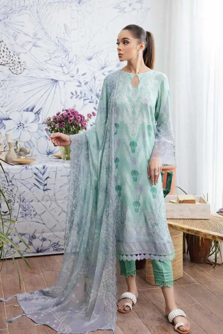 Nureh Gardenia 3Piece Stitched Suit – 02