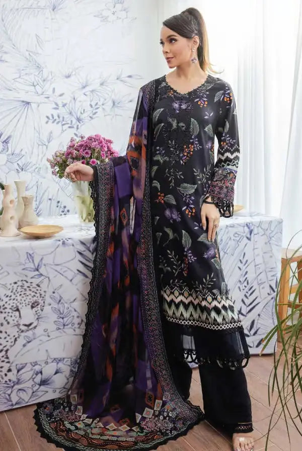 Nureh Gardenia 3Piece Stitched Suit – 04