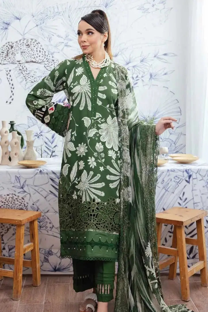 Nureh Gardenia 3Piece Stitched Suit – 06