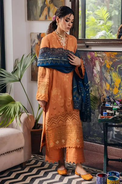 Nureh Maya Jacquard 3Piece Stitched Suit - 03