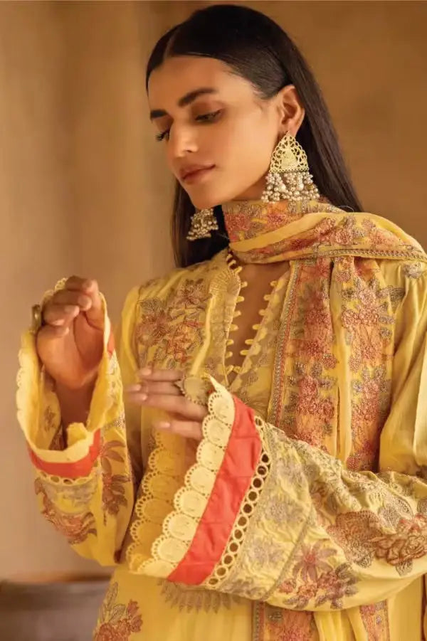 Parisa Johra 3 Piece Stitched Suit – 03