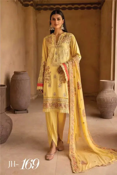 Parisa Johra 3 Piece Stitched Suit – 03
