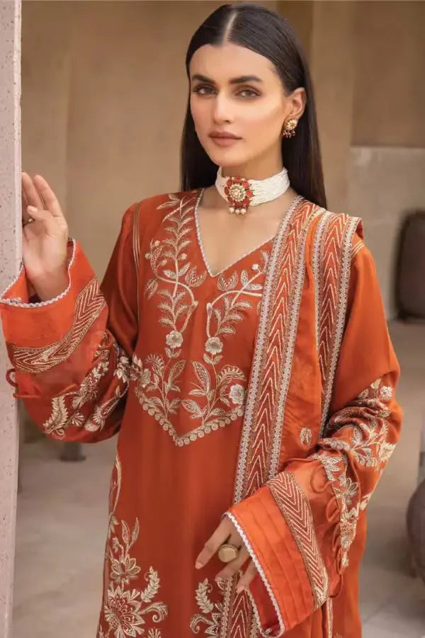 Parisa Johra 3 Piece Stitched Suit – 08
