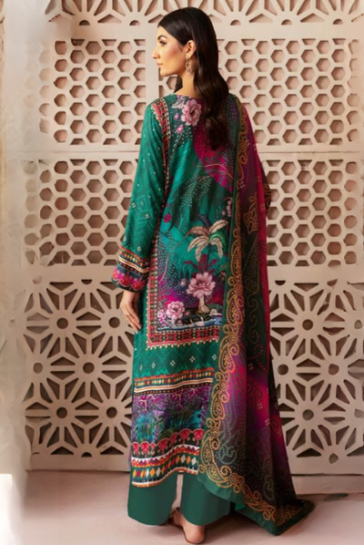 3 Piece Stitched RIWAJ  by Ramsha  Viscose Collection  Vol-03  J-301