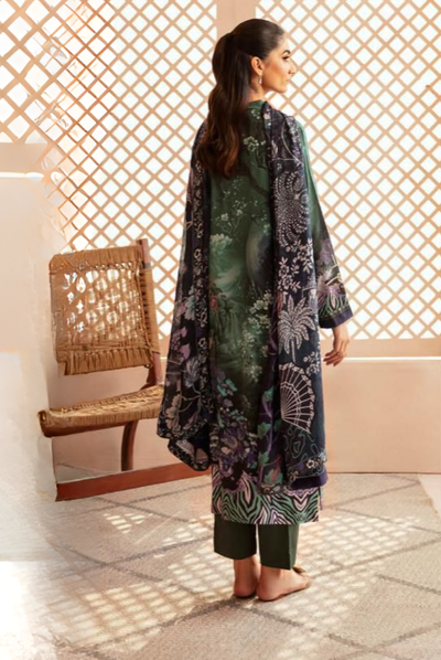 3 Piece Stitched RIWAJ  by Ramsha  Viscose Collection  Vol-03  J-307